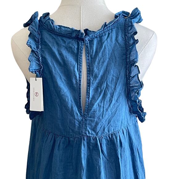Adriano Goldschmied Hi Lo Blue Dixie Dress Size Small - Picture 5 of 11
